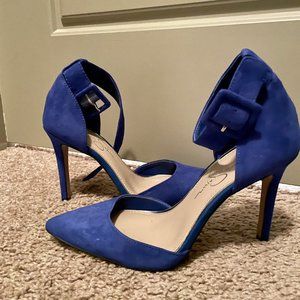 Cobalt Blue Jessica Simpson Strappy Heel
